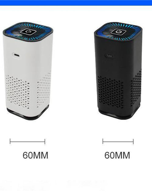 Load image into Gallery viewer, Car Air Purifier Portable Negative Ion Generator Remove Formaldehyde Dust Smoke Air Freshen Washer for Home Car
