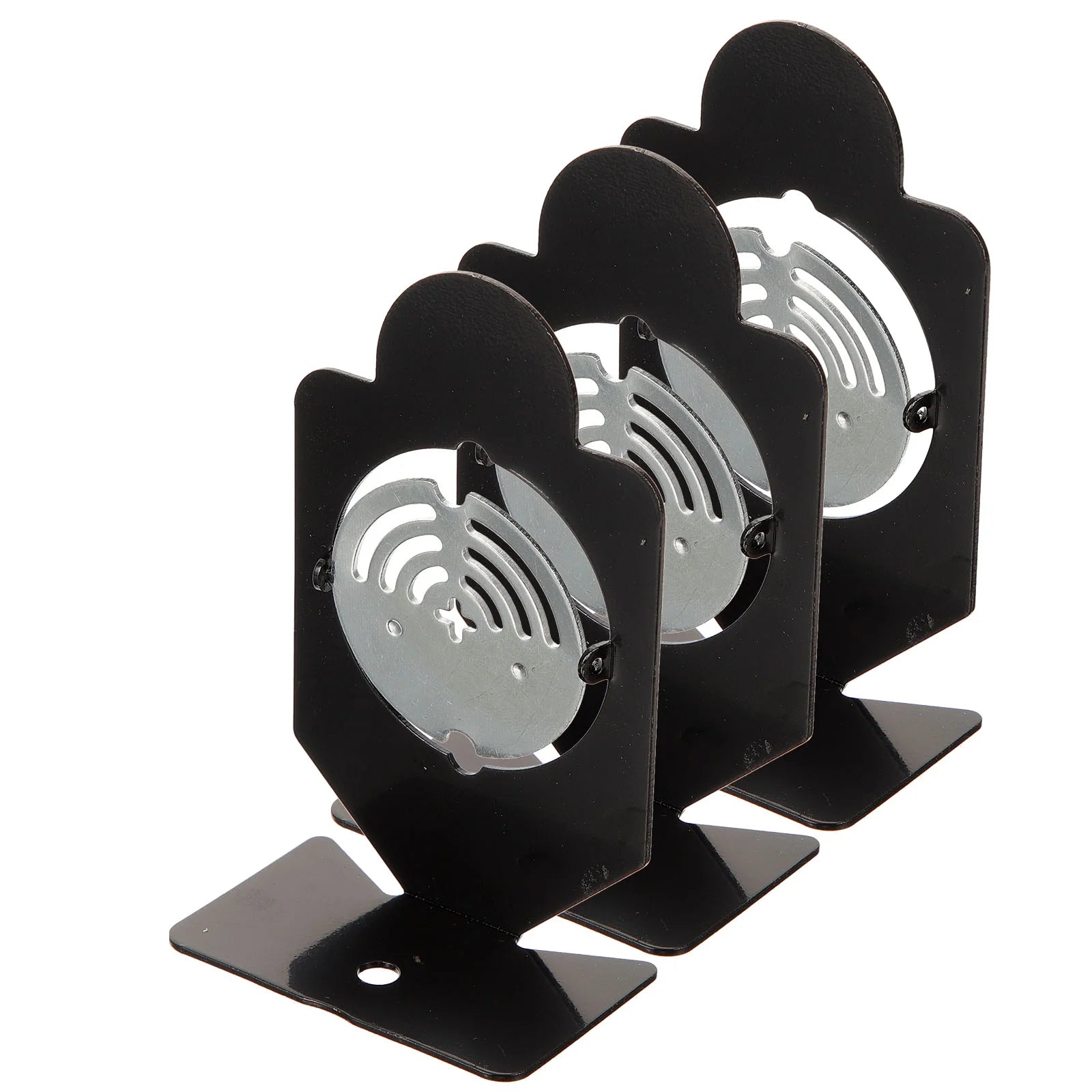 3Pcs Metal Targets Precision Shooting Practice Rotary Shooting Targets for Shooting