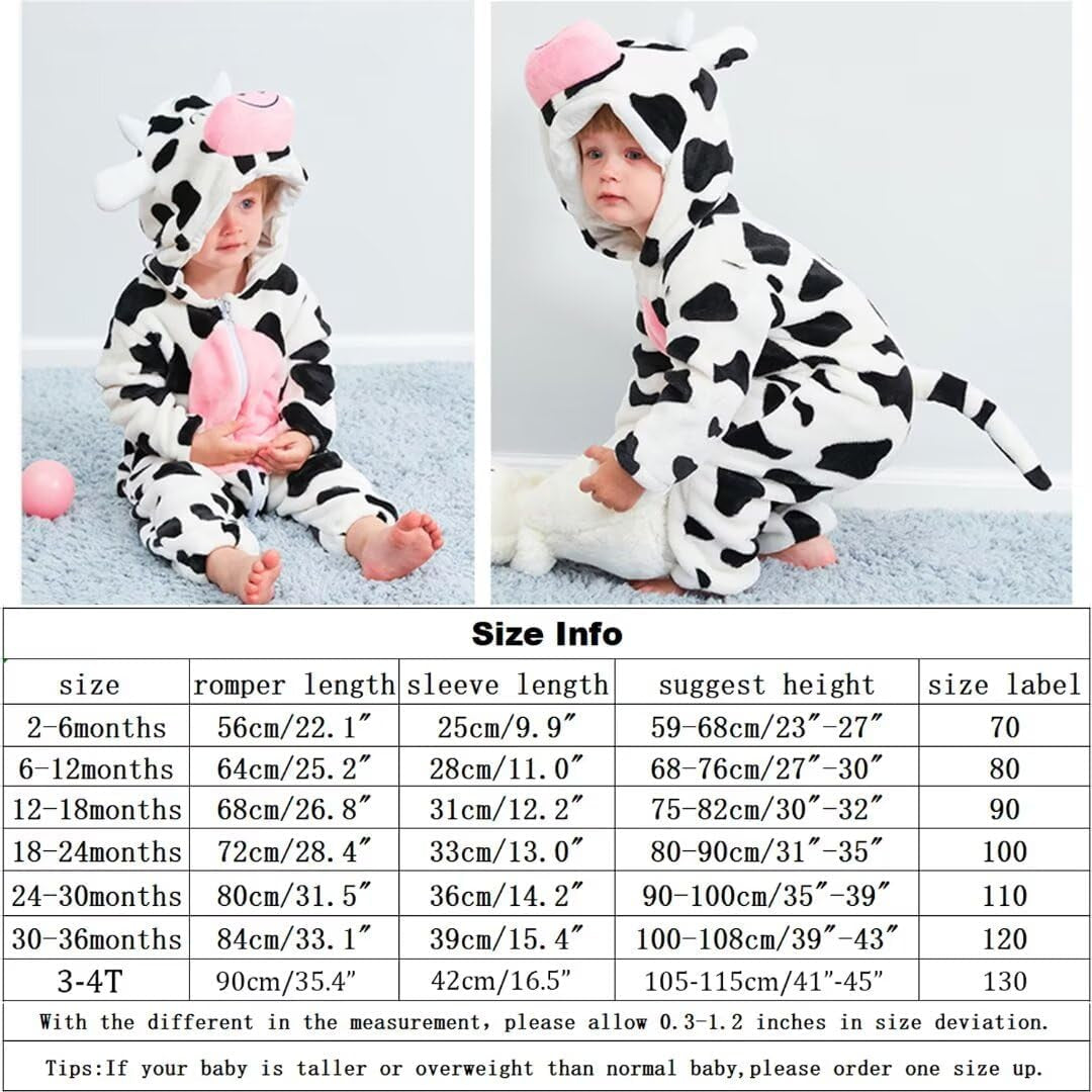 Halloween Baby Costumes Toddler Onesie Pajamas Infants Romper Boys Girls Animal Dress up Clothes 2-30 Months