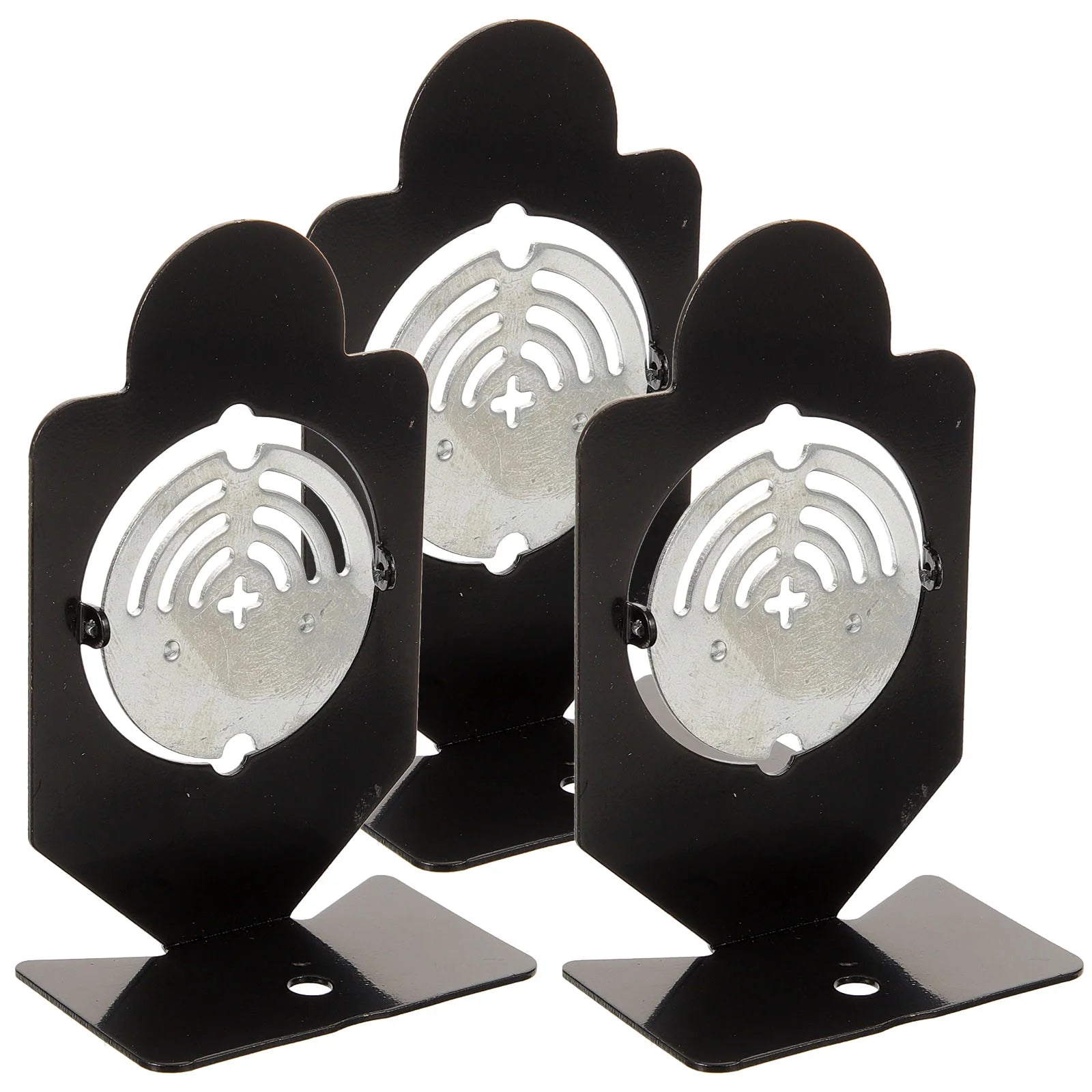 3Pcs Metal Targets Precision Shooting Practice Rotary Shooting Targets for Shooting